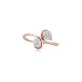 Carbon Duo-Glow Solstice Diamond Ring