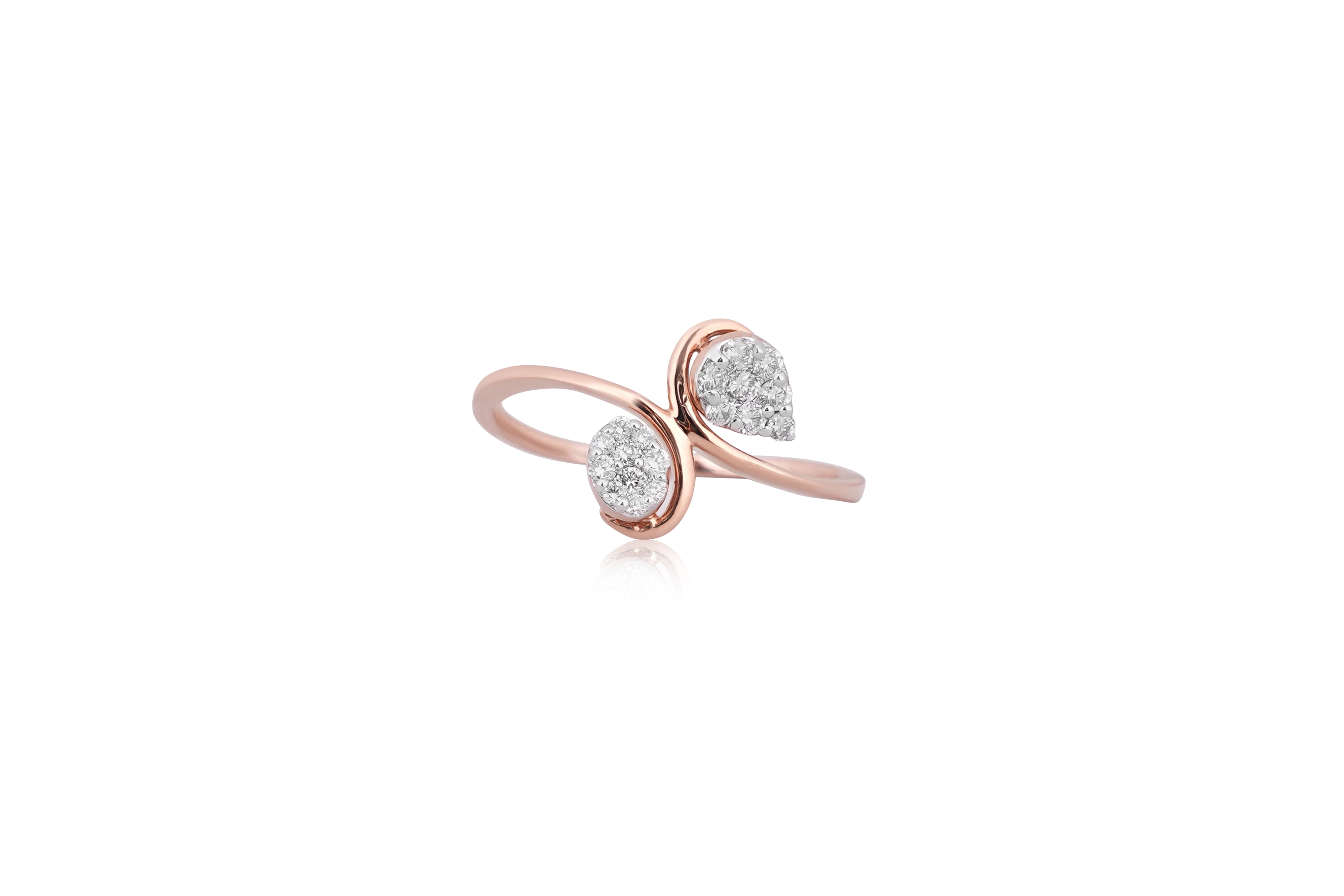 Carbon Duo-Glow Solstice Diamond Ring