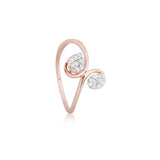 Carbon Duo-Glow Solstice Diamond Ring