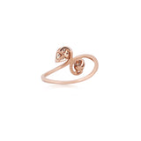 Carbon Duo-Glow Solstice Diamond Ring