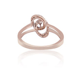 Carbon Orbital Embrace Diamond Ring