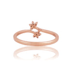 Celestial Twin Diamond Ring