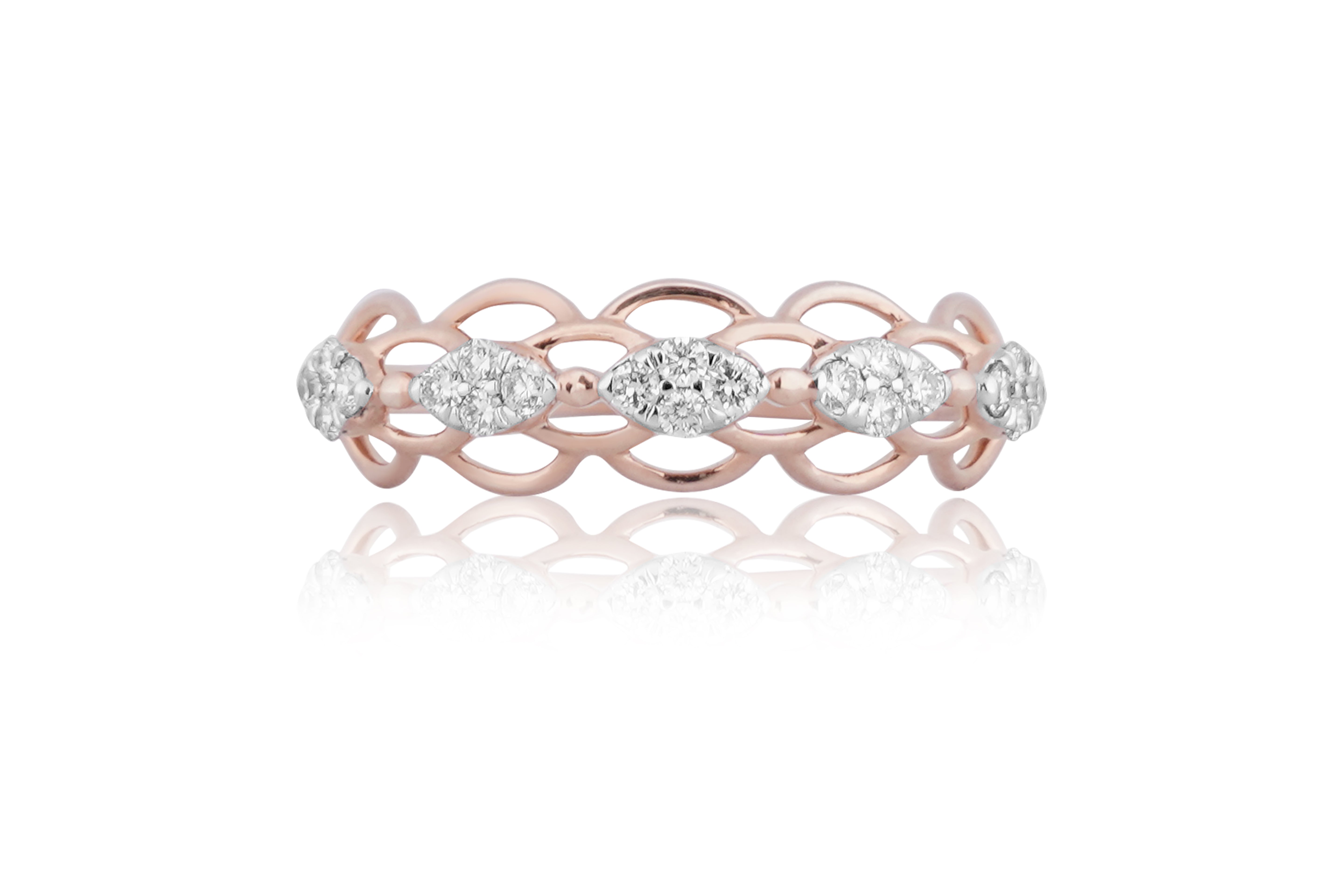 Diamond Ethereal Vine Band