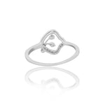 Prism Diamond Solitaire Ring