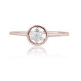 Diamond Aurora Bloom Ring