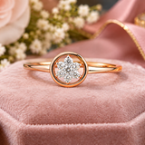 Diamond Aurora Bloom Ring
