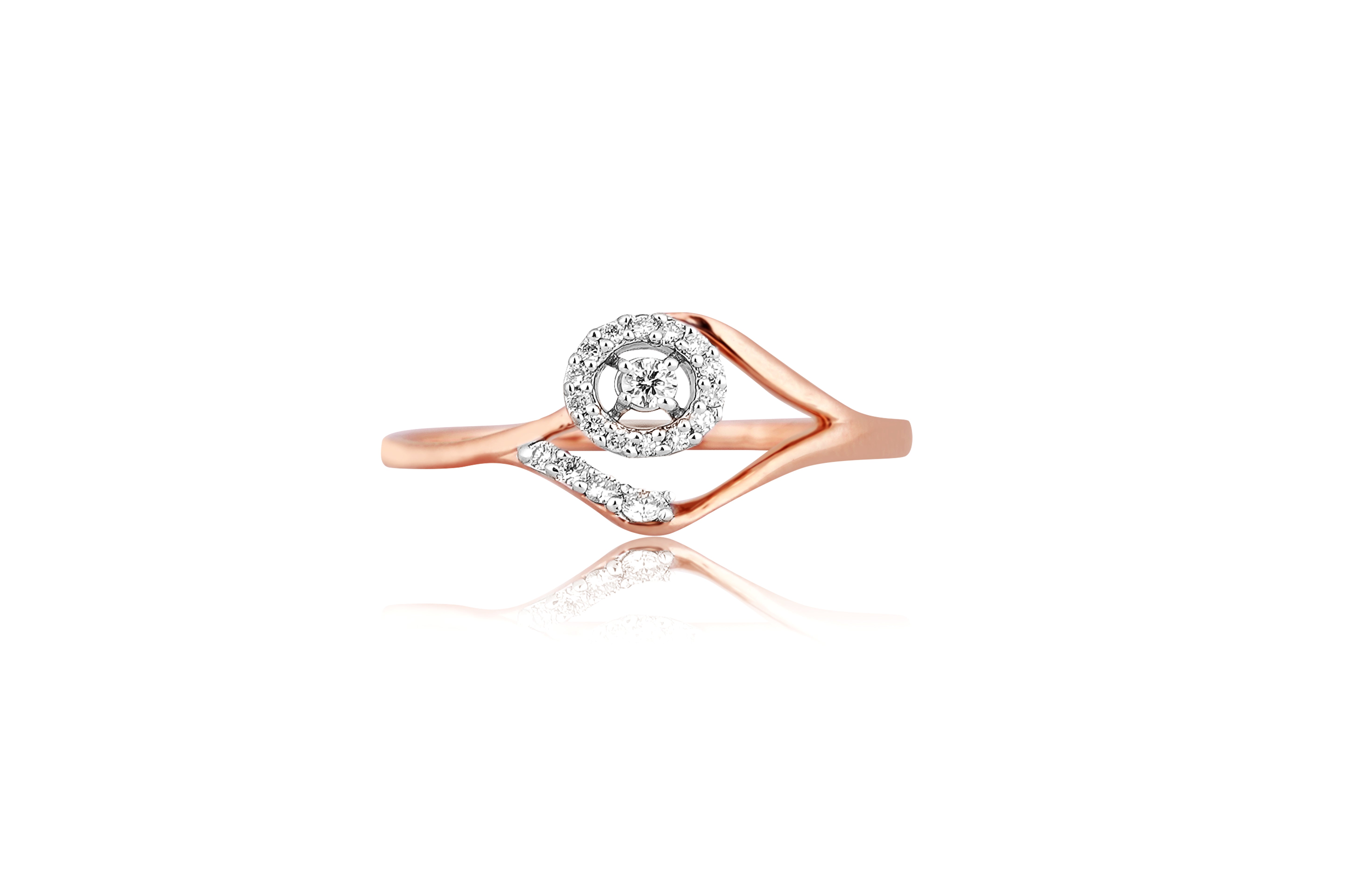 Diamond Seraphine Halo Ring