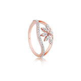 Diamond Fleur Royale Ring