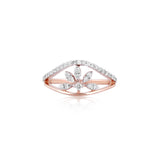 Diamond Fleur Royale Ring