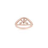 Diamond Fleur Royale Ring