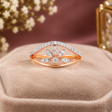 Diamond Fleur Royale Ring