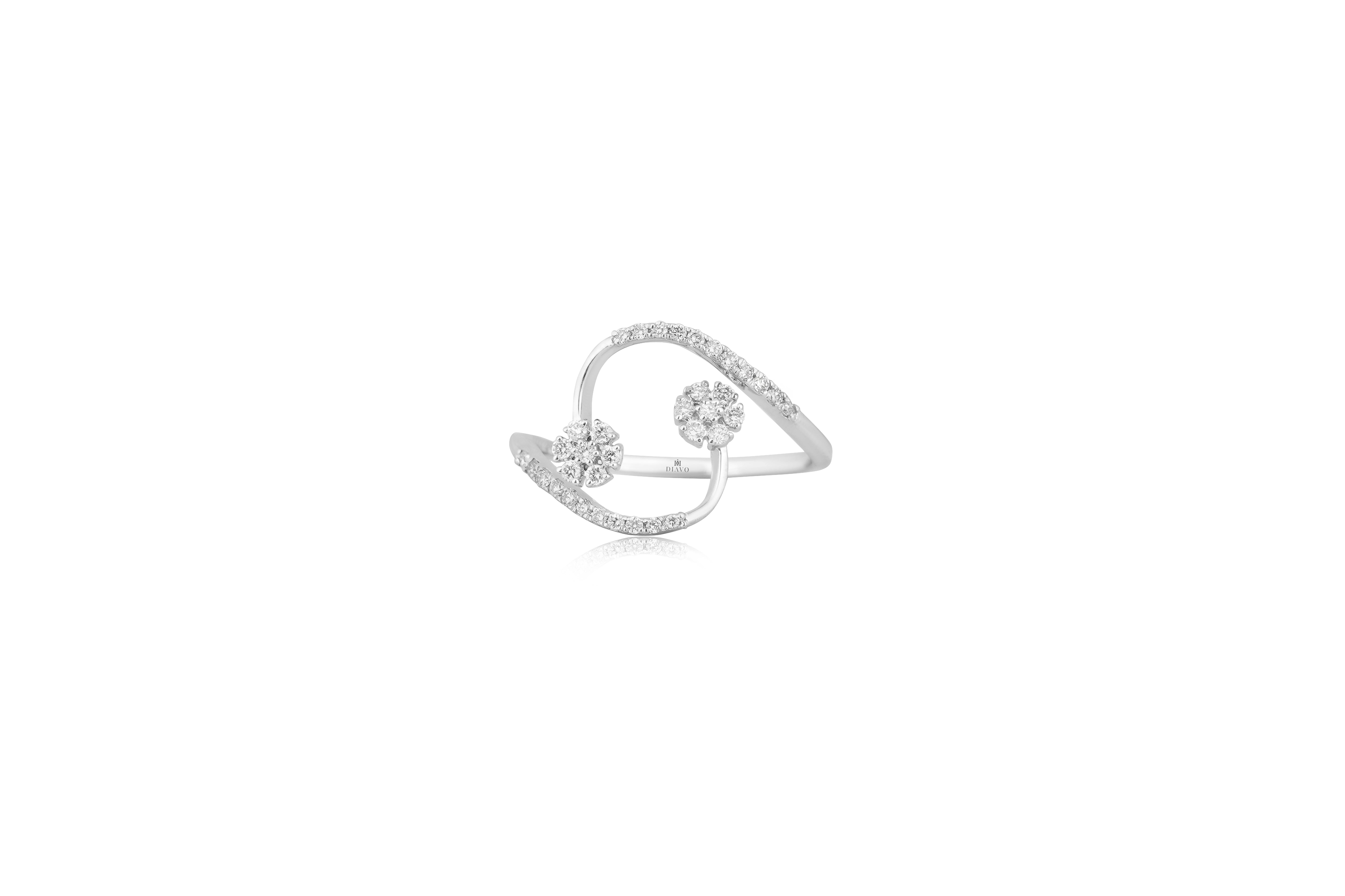 Celestial Embrace Diamond Ring
