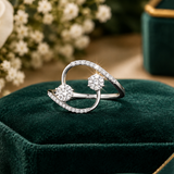 Celestial Embrace Diamond Ring