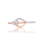 Infinity Bloom Diamond Ring