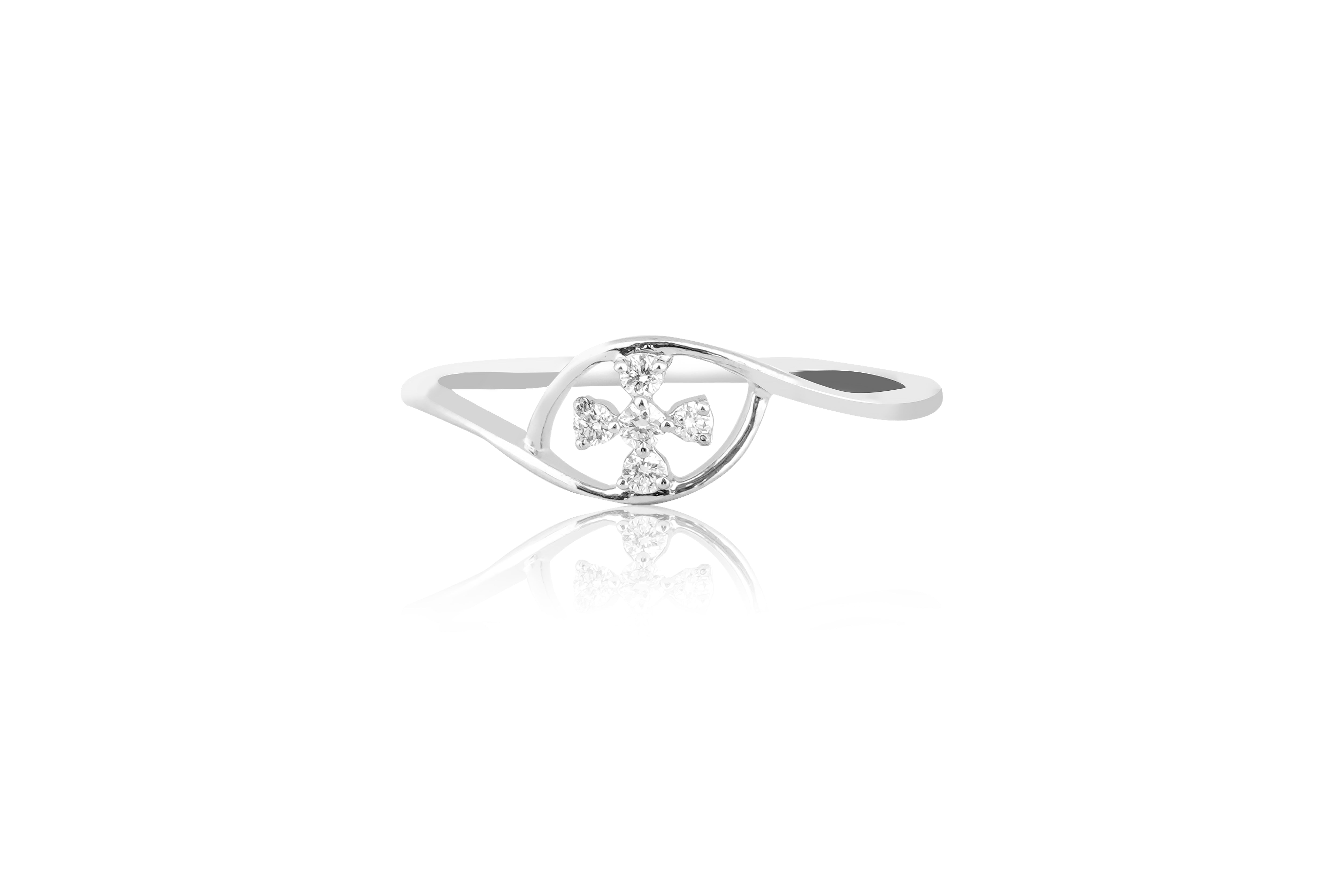 Serene Bloom Diamond Ring