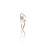 Ethereal Teardrop Diamond Ring