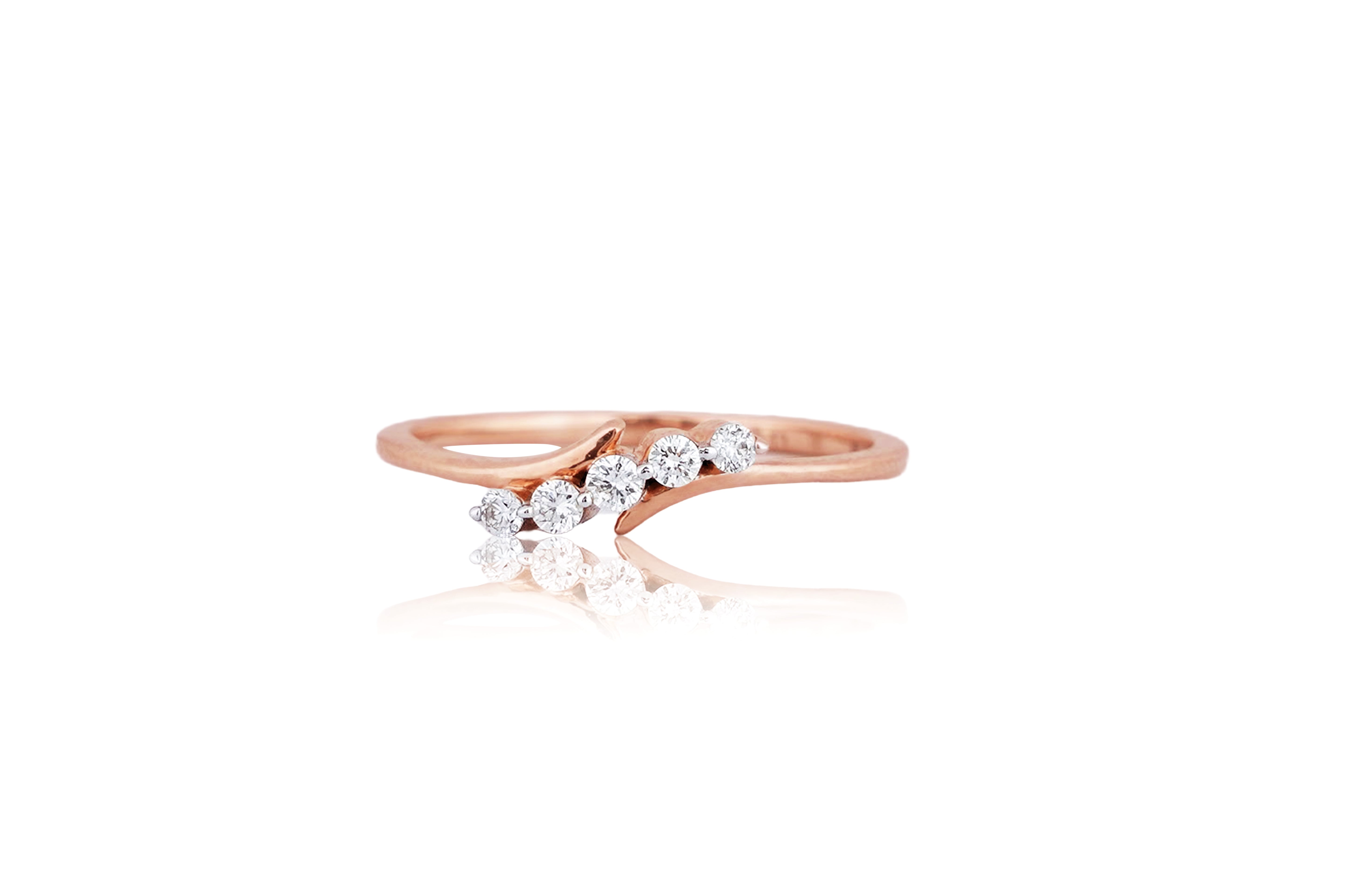 Lumina Pear-Cut Diamond Ring