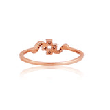 Celestial Swirl Diamond Statement Ring