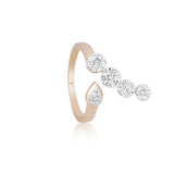 Stellar Ascent Diamond Wrap Ring
