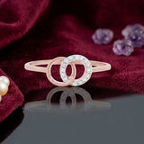 Interstellar Connection Diamond Ring