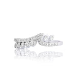Marquise Wave Diamond Tiara Ring