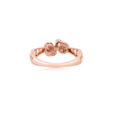 Gilded Dragonfly Diamond Heritage Ring
