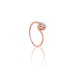 Celestia Round Halo Diamond Ring