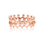 Dual Stellar Lace Diamond Band