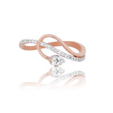 Diamond Infinity Grace Ring