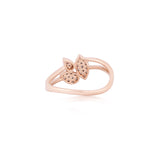 Diavo Diamond Butterfly Bloom Ring