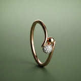 Diamond Solitaire Sparkle Ring