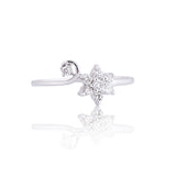 Diamond Celestial Bloom Ring