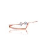 Diamond Elegance Edge Ring