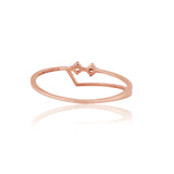 Diamond Elegance Edge Ring