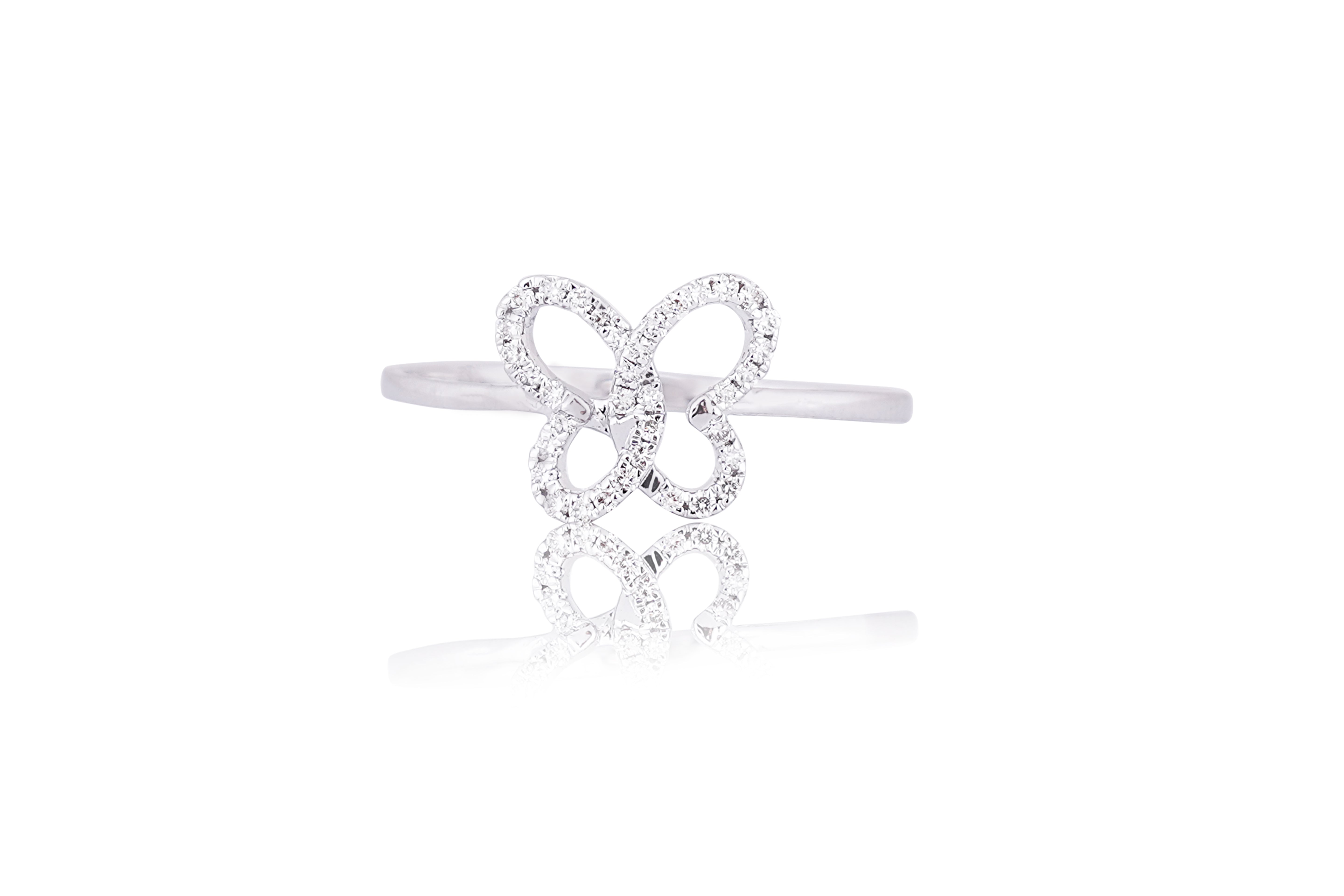 Diamond Eternal Butterfly Ring