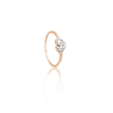 Aria Swirl Diamond Ring