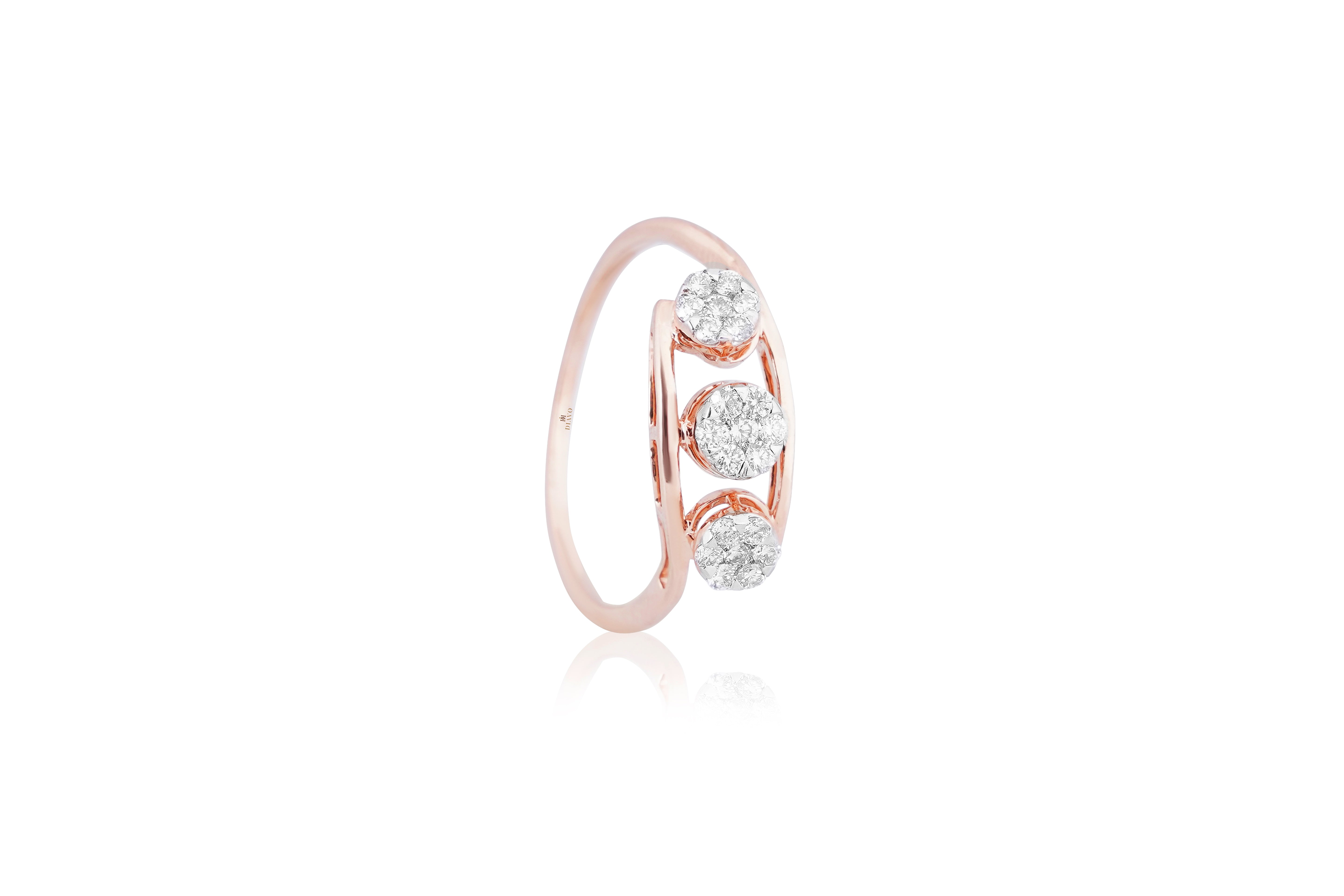 Trinity Lumière Diamond Ring
