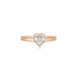 Mon Coeur Lattice Diamond Ring
