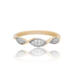 Infinity Weave Diamond Band