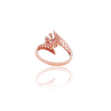 Flora Lattice Bloom Diamond Ring