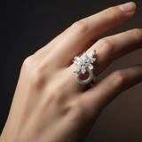 Celestia Flower Diamond Ring