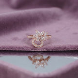 Celestia Flower Diamond Ring