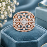 Aurora Crown Diamond Ring