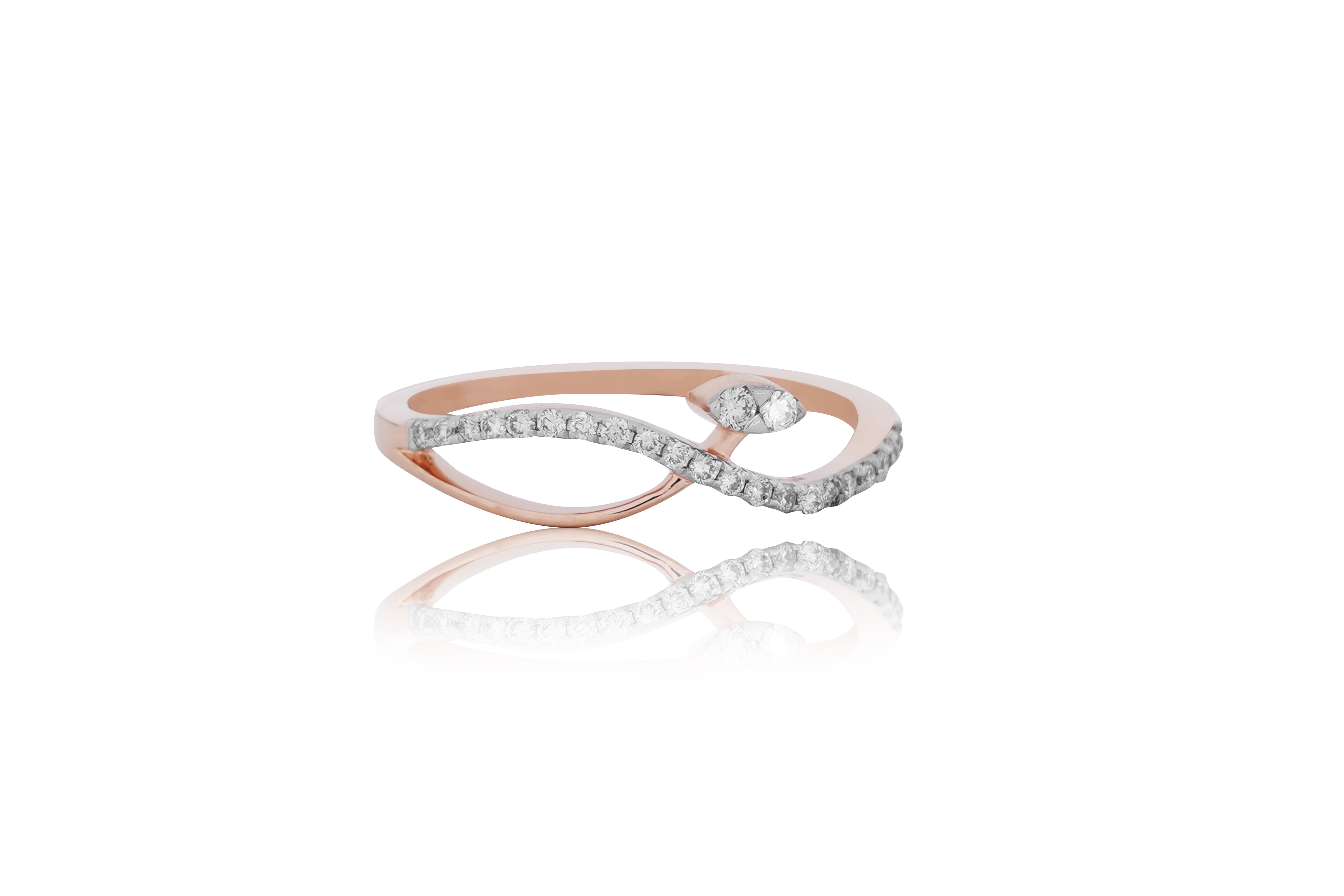 Infinity Spark diamond Ladies ring