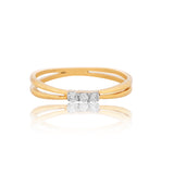 Trinity Glow diamond Ladies ring