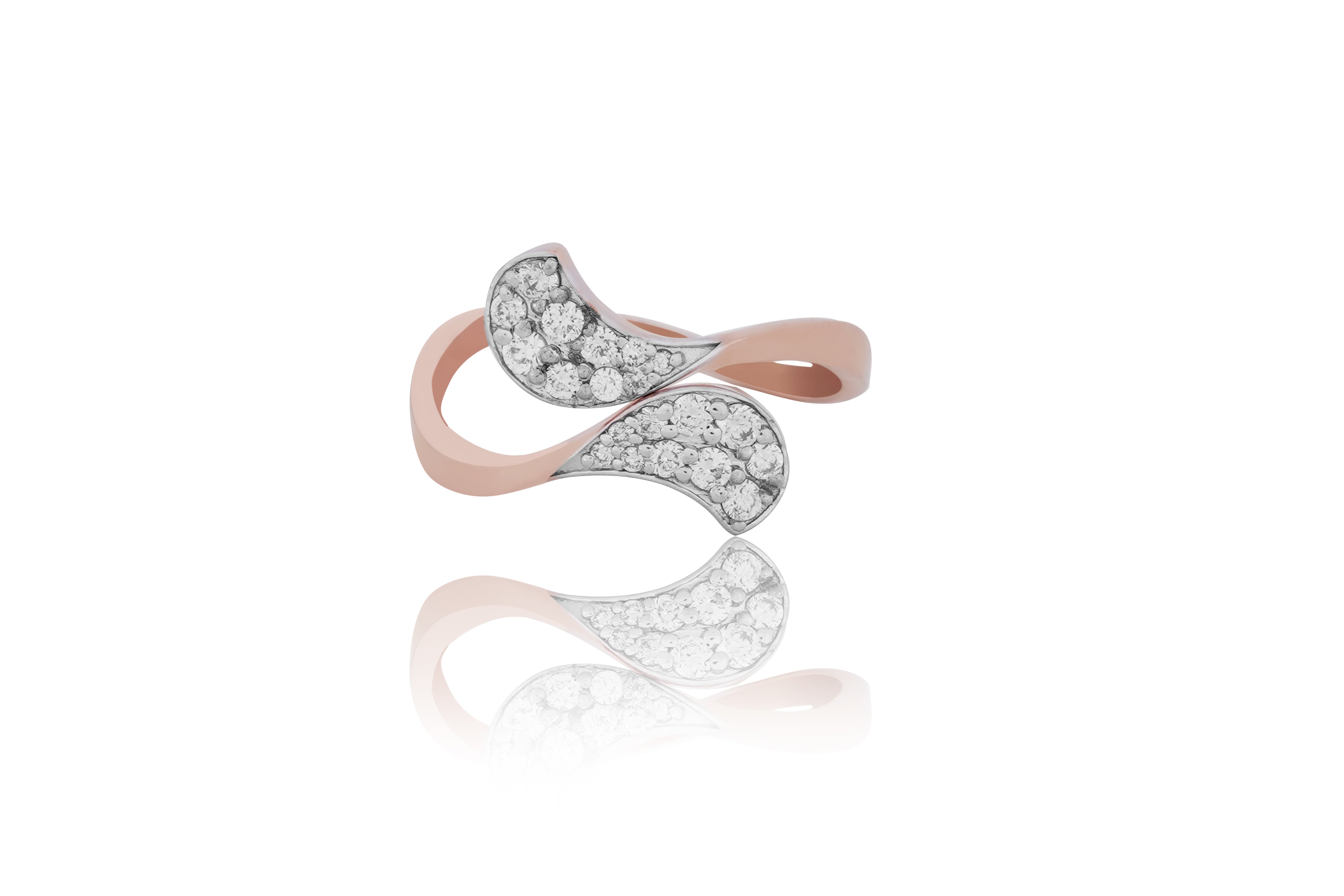 Luna Flutter diamond Ladies ring