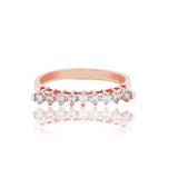 Diamond Celestial Arch Band