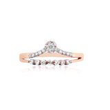 Diamond Sovereign Tiara Ring