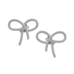 Knot of Fashion Silver Earrings - Diavo Jewels