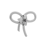 Knot of Fashion Silver Earrings - Diavo Jewels